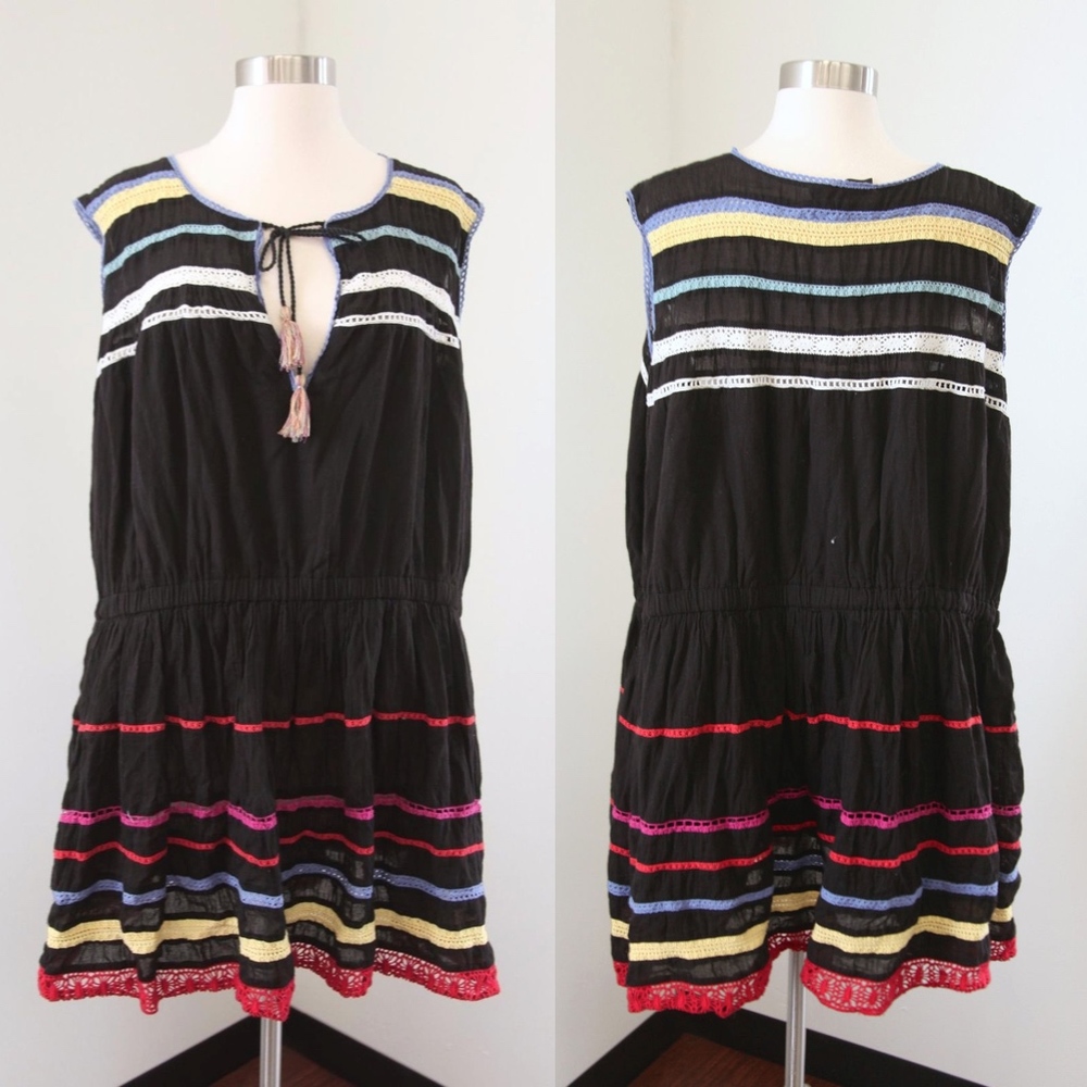 Carolina K Anthropologie Esmerelda Crochet Coverup - Picture 2 of 6